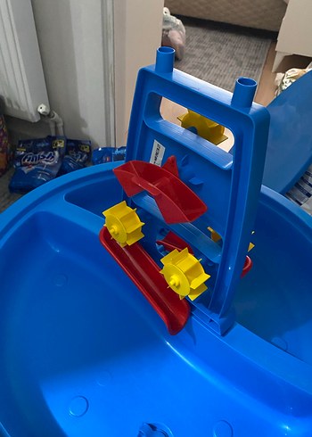 Renkli Mavi Bebek Yürüteci - Görsel 4