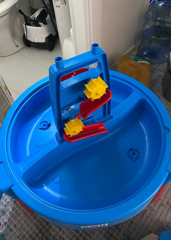 Renkli Mavi Bebek Yürüteci - Görsel 3