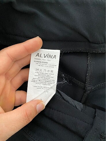 Alvina Kumaş pantolon