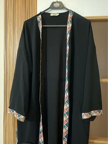 universal Beden siyah Renk kimono tunik kap