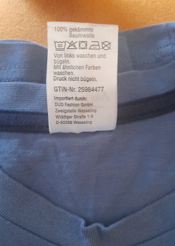 Mavi Erkek Kısa Kollu Pijama Takımı y dışı ürünü - Görsel 6