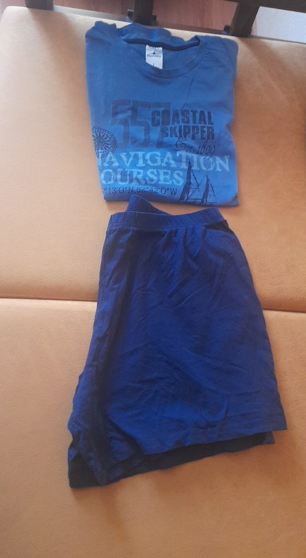 Mavi Erkek Kısa Kollu Pijama Takımı y dışı ürünü - Görsel 5