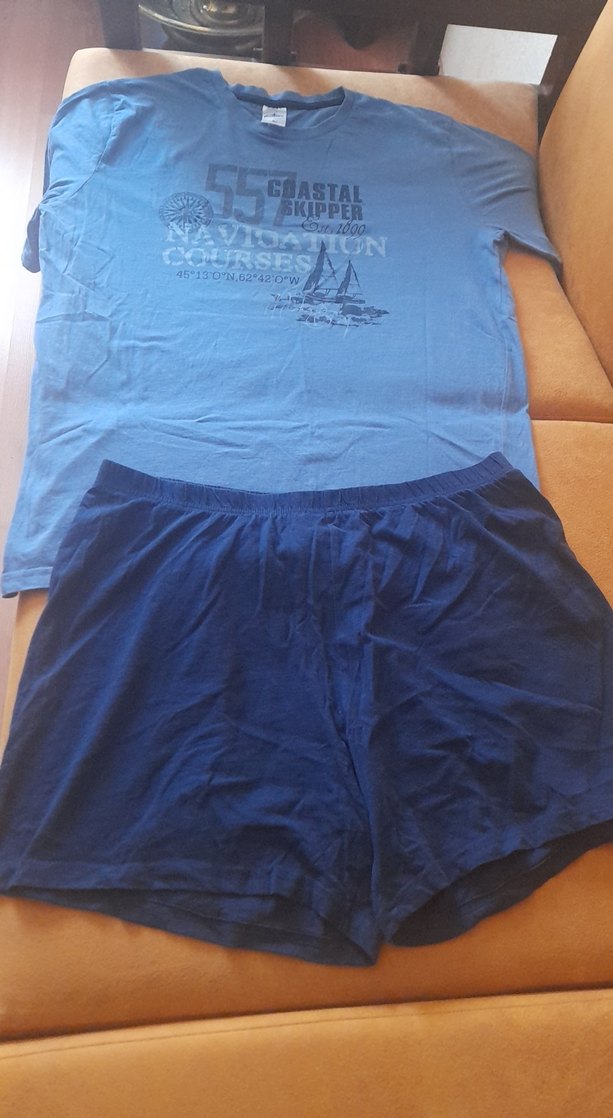 Mavi Erkek Kısa Kollu Pijama Takımı y dışı ürünü - Görsel 3