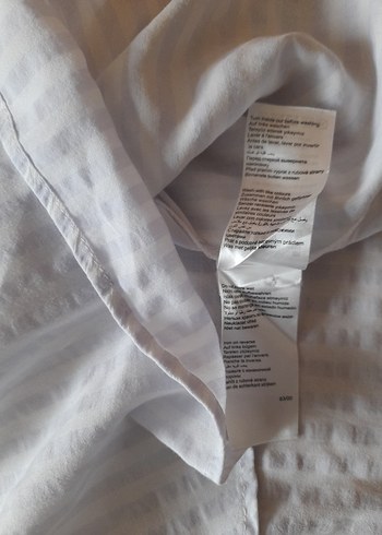 Mavi marka    Düğmeli Beyaz  Kadın Gömlek - Görsel 8