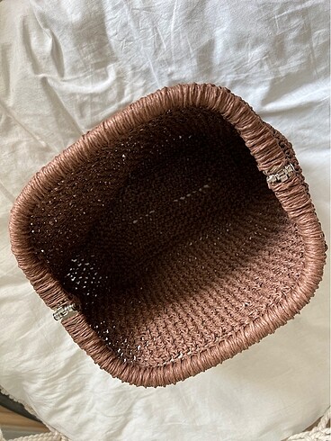 Mango Burslu clutch çanta