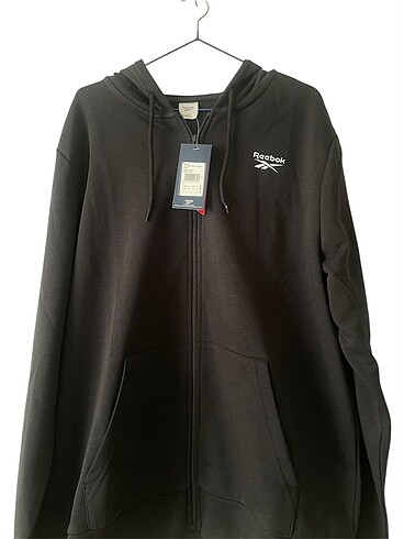 Reebok Kapüşonlu Fermuarlı Sweatshirt