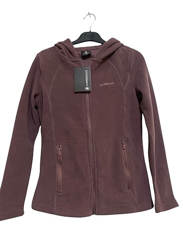 xs Beden mor Renk Lumberjack kadın polar