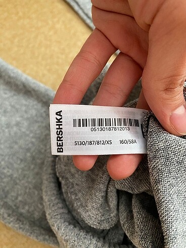 xs Beden Berska Pantolon