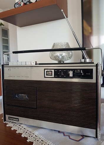 Telefunken antika retro vintage niatalji çil radyo
