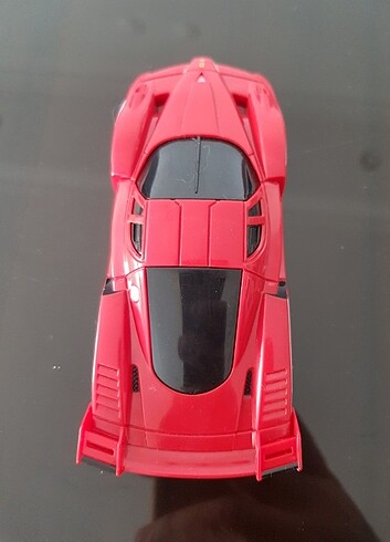  Beden Renk Ferrari FXX Shell v-power oyuncak araba ölçek 1/38