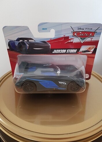 Disney Cars Mattel Jackson Storm çek bırak sıfır oyuncak araba