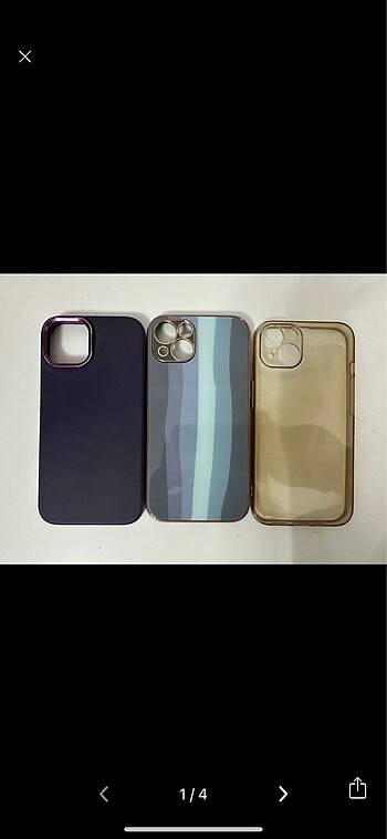 iphone 13 telefon kılıfı 3 adet