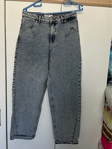 s Beden mavi Renk Pull and bear kot