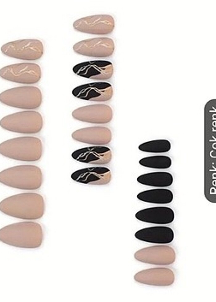 Takma tırnak 24adet  - Görsel 3