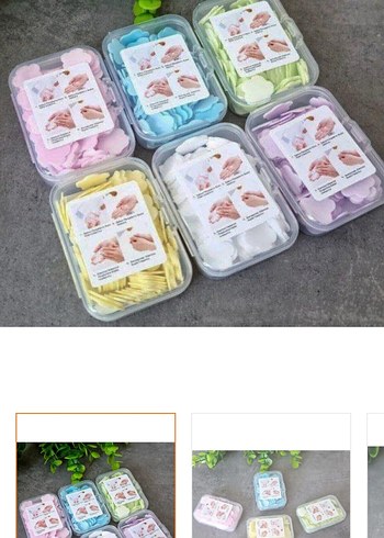 Pastel Renkli T sabun