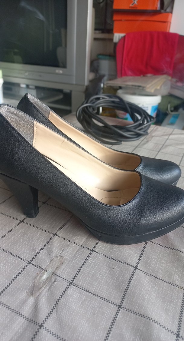 Bilener Siyah Rugan Stiletto Topuklu Kadın Ayakkabı - Görsel 2