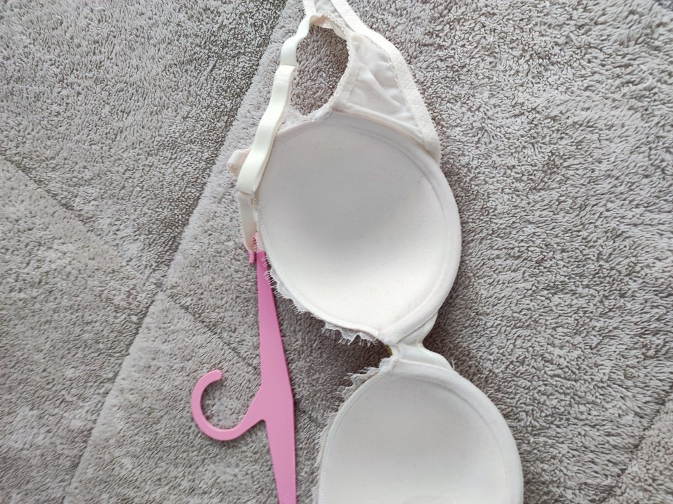 Beyaz Dantel Detaylı Midi Sütyen - Görsel 4