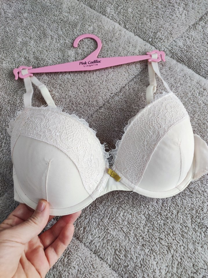 Beyaz Dantel Detaylı Midi Sütyen - Görsel 2