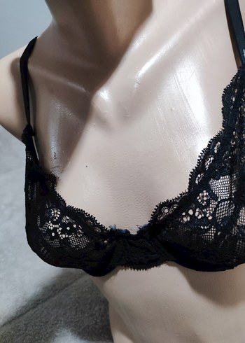 Siyah Dantel Gotik Sütyen - Görsel 5