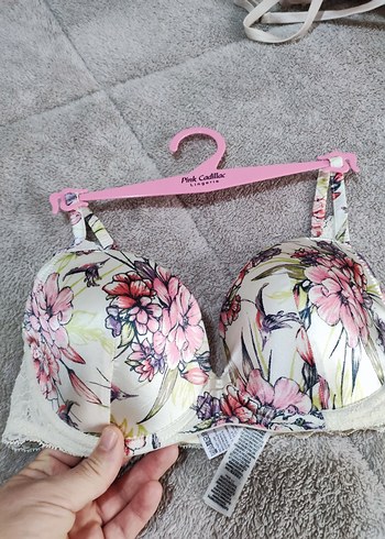 Pastel Çiçek Desenli Bohem Sütyen - Görsel 3