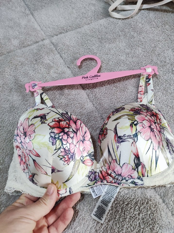 Pastel Çiçek Desenli Bohem Sütyen - Görsel 3