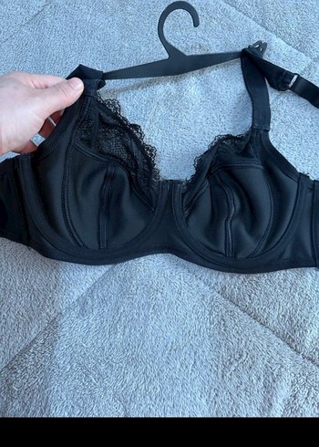 Dantel Detaylı Siyah Gotik Sütyen - Görsel 6