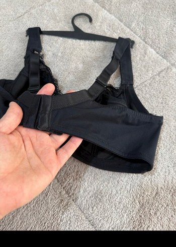 Dantel Detaylı Siyah Gotik Sütyen - Görsel 7