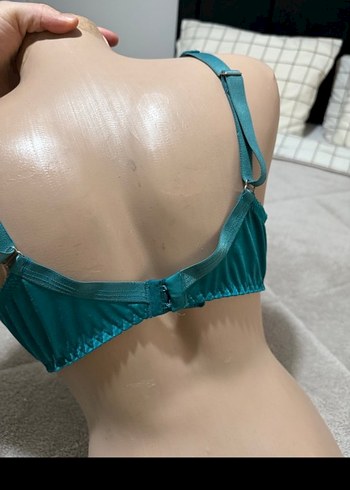 Nakışlı Turkuaz Bohem Tarz Sütyen - Görsel 4