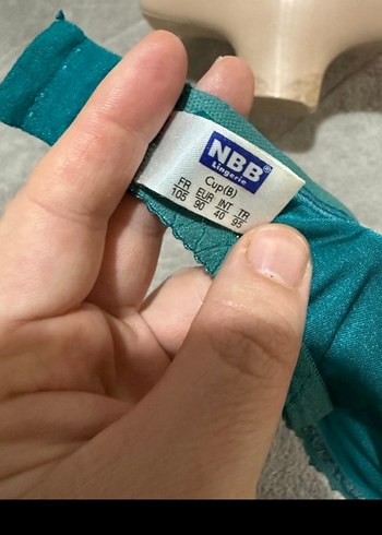 Nakışlı Turkuaz Bohem Tarz Sütyen - Görsel 6