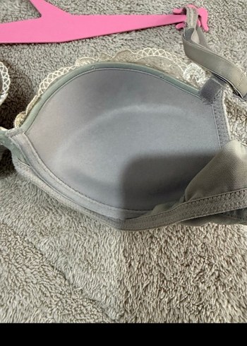 Gri Nakışlı Midi Sütyen 75c - Görsel 5