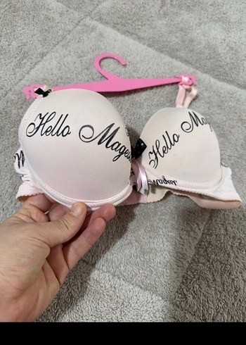 Pembe Baskılı Bohem Büstiyer - Görsel 2