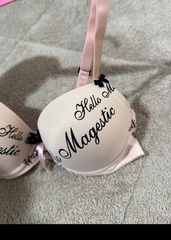 Pembe Baskılı Bohem Büstiyer - Görsel 4