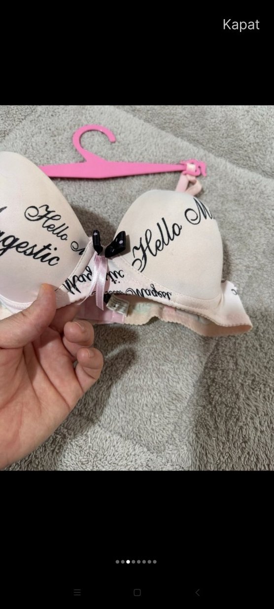 Pembe Baskılı Bohem Büstiyer - Görsel 3