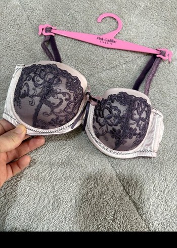 Gri baskılı gotik midi sütyen 75 - Görsel 2