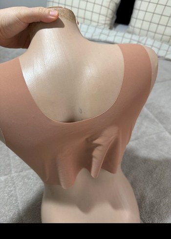 Bej Dantel Detaylı Bohem Sütyen - Görsel 3