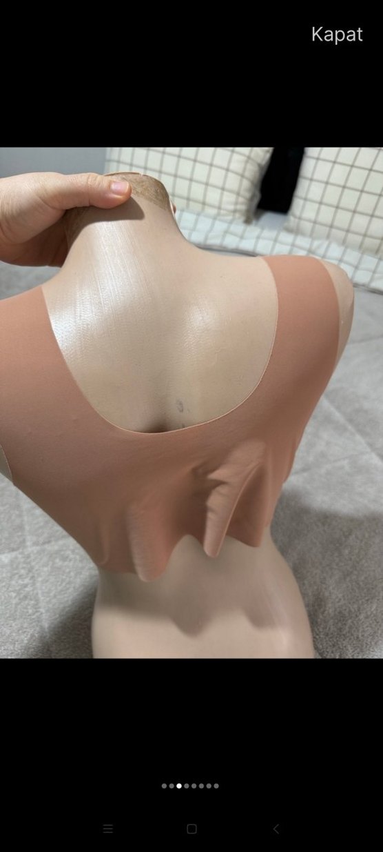 Bej Dantel Detaylı Bohem Sütyen - Görsel 3