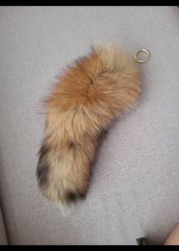 Bej Tüylü  Anahtarlık - Görsel 3