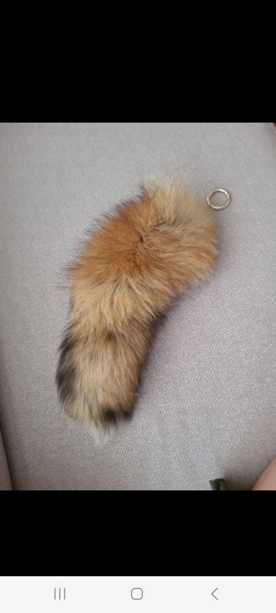 Bej Tüylü  Anahtarlık - Görsel 3