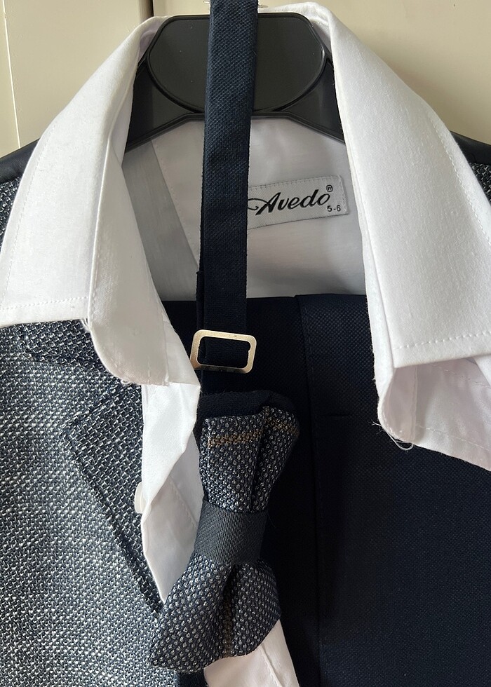 Çocuk yelekli takım elbise 5-6 yaş - Görsel 4