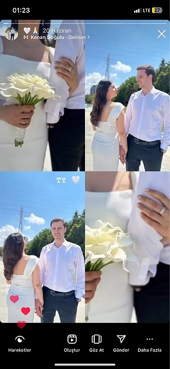 36 Beden Nikah elbisesi