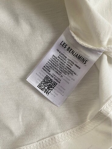 xl Beden ten rengi Renk Orijinal les benjamins krem tshirt
