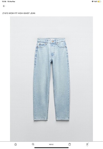Zara mom jean