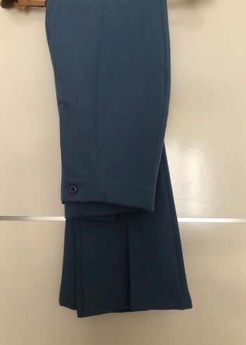 m Beden gri Renk Gri Kadın Uzun Kesim Düğmeli Blazer ceket takım