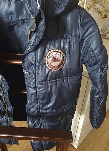 9 Yaş Beden Koton 9-10 yaş lacivert mont