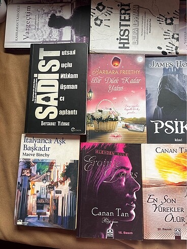  Beden Vazgeçtim, Histeri, Sadist, Bir Dilek Kadar Yakın, Psiko, Psikop