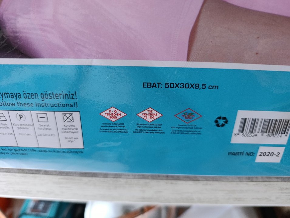 Baskılı Pastel Renkli Emzirme ve Hamile Yastığı - Görsel 2