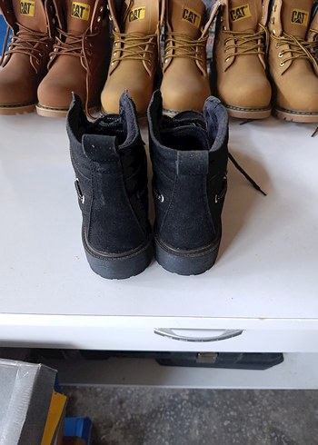 Siyah Bağcıklı Erkek Street Wear Bot - Görsel 8