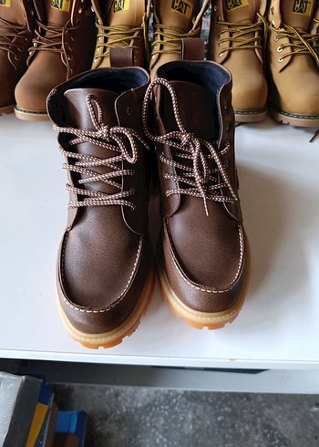 Siyah Bağcıklı Erkek Street Wear Bot - Görsel 12