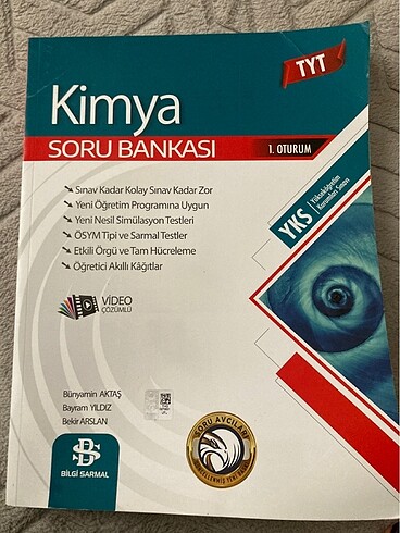 Bilgi Sarmal Tyt Kimya Soru Bankası