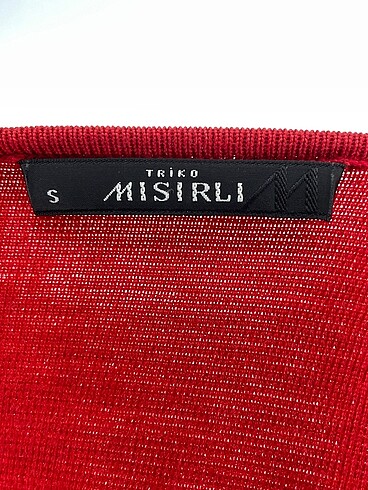 s Beden kırmızı Renk Triko Mısırlı Triko Elbise %70 İndirimli.